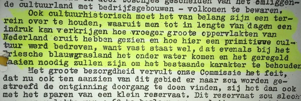 In 1946 werd overstromen en maaien als