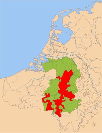 uitoefende als geestelijk leider. Aanvankelijk was Tongeren de zetel van het bisdom, maar die verhuisde naar Maastricht en vanaf de 9 de eeuw naar Luik.