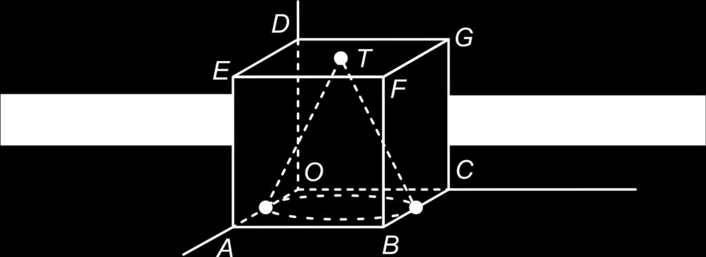 De berekeningen die je daar uitgevoerd hebt, kun je ook met parametervoorstellingen uitvoeren. 56 OABC.DEF G is een recht blok met A (40,0,0), B (0,30,0) en D (0,0,40).