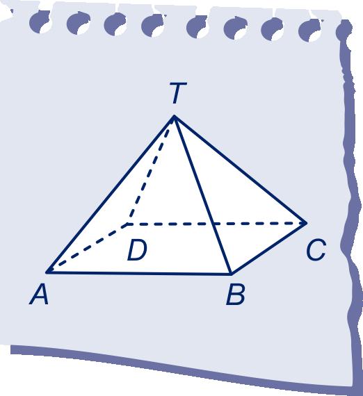 3.8 Hoeken 95 𝐴𝐵𝐶𝐷.𝑇 is een piramide waarvan alle ribben lengte 6 hebben.