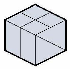kantelen van de gegeven kubus?