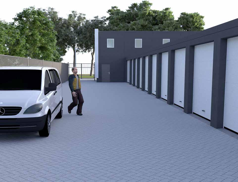 Een investering in een garagebox van SpatiumPark betekent een overzichtelijke belegging in hoogwaardig vastgoed met een bruto aanvangsrendement van