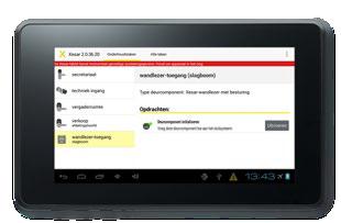 toegangsrechten worden verstrekt in de Xesar-software.