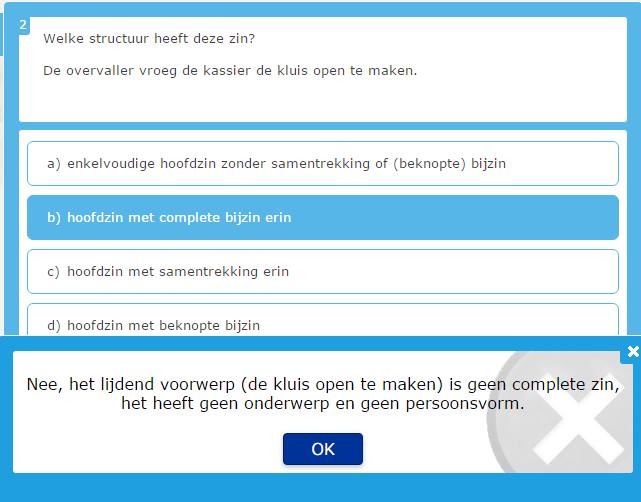 Bijvoeglijke bepalingen kunnen zelf ook weer een complete zin vormen. Je hebt dan een zin in een zin. Je noemt zo n zin een bijvoeglijke bijzin.