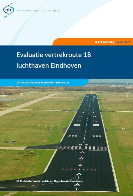 Gevolgen evaluatie vertrekroute 1b In 2016 heeft de luchtverkeersleiding bij de invulling van de vrije keuze van de baanrichting beter aangesloten bij de uitgangspunten in de MER-studie.