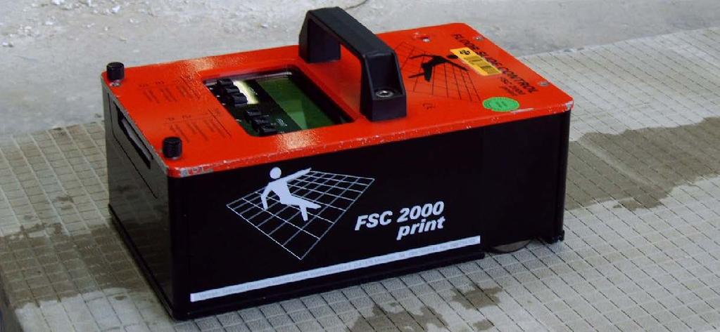 De FSC 2000 print is een handzaam apparaat om op locatie wrijvingsweerstanden