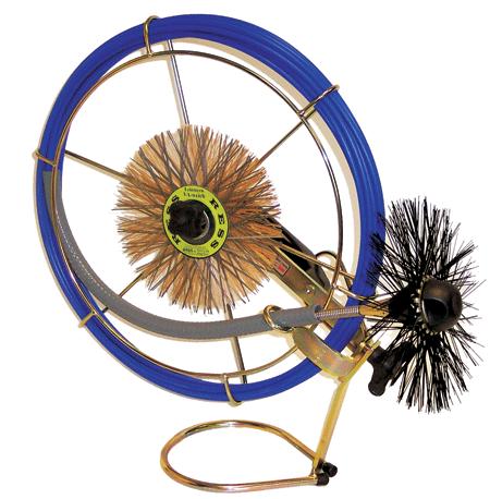 Spinnenhouder en stootkop voor koordspin inbegrepen evenals beschermingsdarm voor de stang. Prijs zonder spin. 169,00 Art. Nr. : 08545 189,00 Combi-Haspel Blauw 15m/6,5mm per stuk Combi-Haspel blauw.