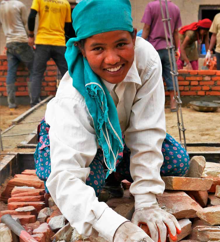 Ik ben Habitat for Humanity heel dankbaar voor de kans die ze mij gegeven hebben