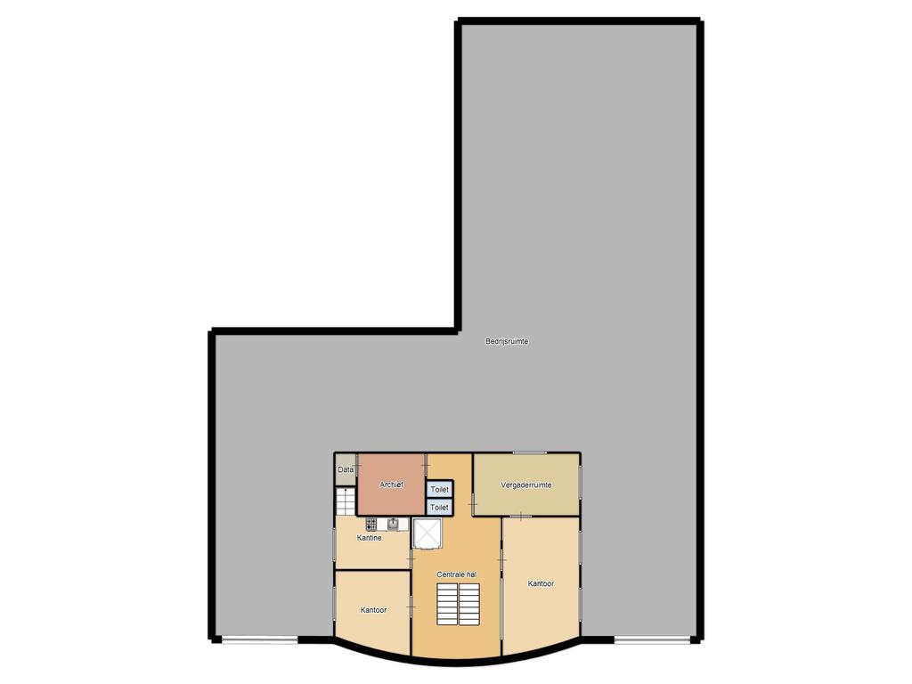 1e verdieping Begane grond Deze plattegrond is een indicatie van de