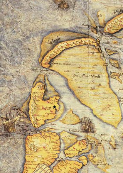 Historische achtergrond Middeleeuwen Tot ver in de Middeleeuwen was het land rond Oudeschild nog niet bedijkt, maar in de loop van de 14 e eeuw werd de invloed van de zee dermate groot dat de