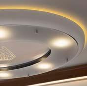 plafondverlichting zorgt voor een optimale lichtverhouding.