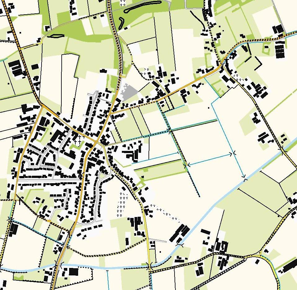 2 Gebiedsbeschrijving Het plangebied ligt noordoostelijk van de kern Vorstenbosch in de gemeente Bernheze. In het noorden en westen wordt het gebied begrensd door de Rietdijk en bestaande bebouwing.