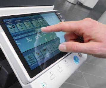 TECHNOLOGIE DIE TOEGESNEDEN IS OP UW BEHOEFTEN DOCUMENTOPLOSSINGEN OP MAAT 3 Met Konica Minolta s multifunctionele systemen en kantooroplossingen heeft u de beschikbaarheid van de technologie van