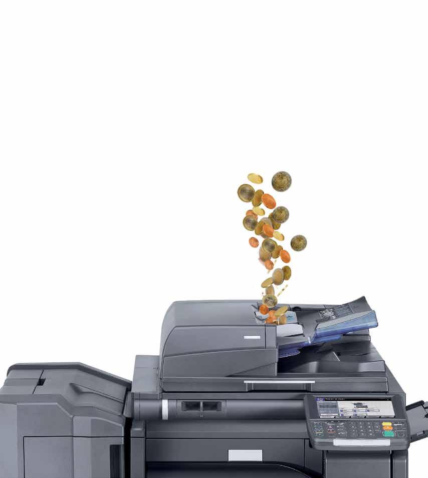 Bespaarpot... Meer printen, minder kosten Bespaar op afdrukken met TA Triumph-Adler copiers, printers, multifunctionals, faxen en toners Offertes, mailings, brieven, facturen.