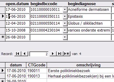 Ook dit is voor eigen gebruik vooralsnog. U moet zelf in DiSy de tabellen vullen met de instellingen waar u zaken aan uitbesteed.