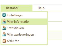 Figuur 2 Instellingen praktijkbeheerder Figuur 3 Informatie over de praktijk en