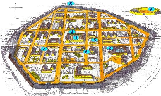 Architectuur Als de Romeinen een nieuw gebied veroverd hadden, stichtten ze zo snel mogelijk een stad vanwaar zij het
