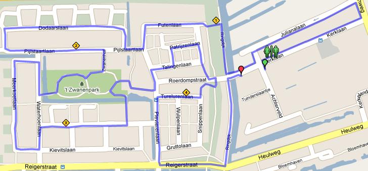 donderdag 24 mei 2018-5 km de Boei start 0,0 RA Scholeksterlaan 3,0 RA Kerklaan (oversteken zebra Jozefschool) 0,1 LA Pad bij Huisartsenpraktijk 3,2 LA Herenweg 0,3 RA Zwanenpark 3,3 LA Julianalaan