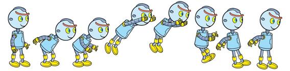 Blinkie Blinkie is de huisrobot van Team Talento. Een handig ventje en gelijk ook onze mascotte.