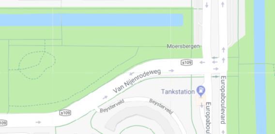 fietspaden langs de van Nijenrodeweg. Hierdoor onveilig gevoel in avonduren.