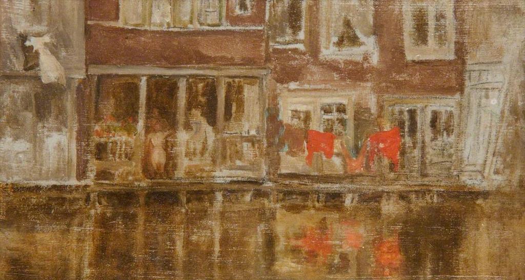 , afbeelding 3: Willem Witsen, Voorstraathaven, Dordrecht X, 1900. Aquarel en zwart krijt, 517 x 714 mm. Museum Boijmans van Beuningen, Rotterdam. http://pictify.