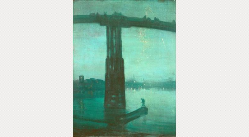 org/en/james-mcneill-whistler/brown-and-silver-old-battersea-bridge afbeelding 7: James McNeill Whistler, Nocturne in Blue and