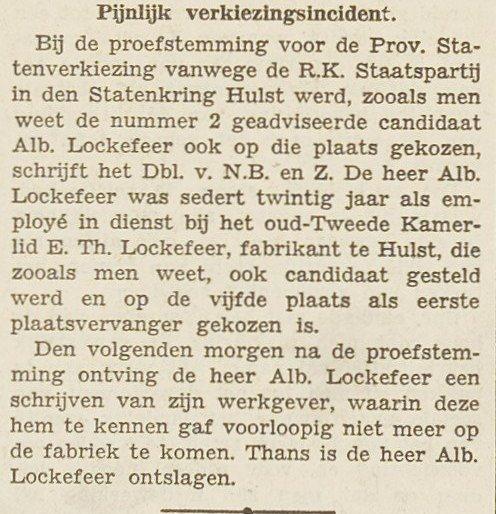 In de gegevens van het CBG trof ik ook het bijgevoegde berichtje uit de Vlissingse Courant van maart 1939 aan.