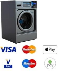 DLG Professionele wasmachine 8 KG 10 KG De machines zijn leverbaar met of zonder muntsysteem met ingebouwde kluis.