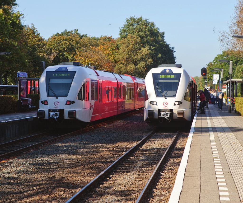 Extra Sneltrein Groningen Twee sneltreinen en twee stoptreinen per uur/per richting