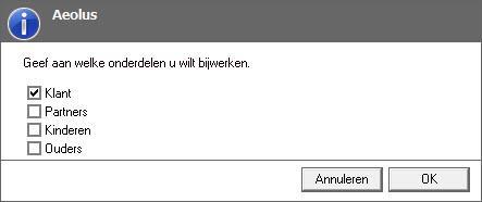 HOOFDSTUK 2 Voor de consulent 2.1 Automatisch actualiseren persoon aangepast Een persoon wordt nu niet meer automatisch bijgewerkt als u de persoon opent in de Cliënten module.