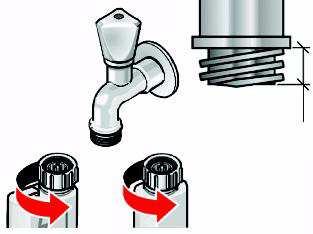 Aqua-Stop-veiligheidsinrichting niet in water onderdompelen (bevat elektrische afsluiter). Om lekkage of waterschade te vermijden de instructies in dit hoofdstuk absoluut aanhouden!