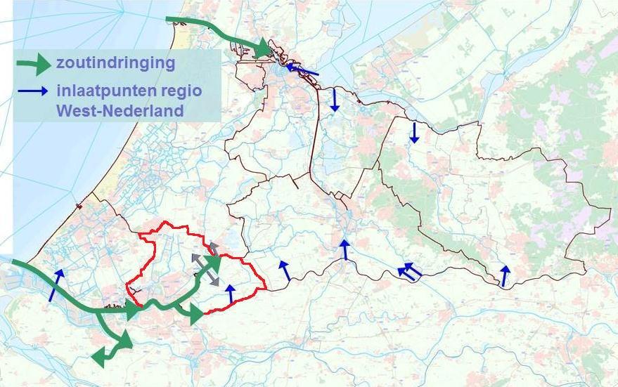 3 Ligging beheergebied van HHSK Het beheergebied van HHSK heeft een bijzondere ligging in het Rijn-Maas mondingsgebied.
