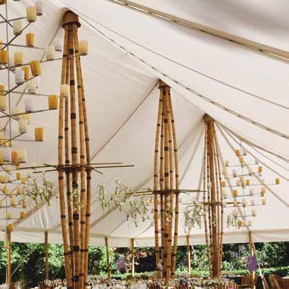 Grote BAMBOE tenten De grote bamboe tent is een van de paradepaardjes van Barnum Event. Dit uiterst elegant en kwaliteitsvol product is af.