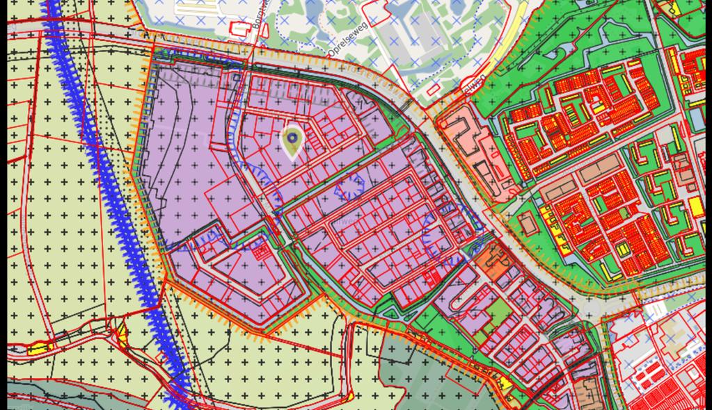 Bestemmingsplan Het geheel valt onder de regels van het bestemmingsplan 'Halfweg-Molenwatering' van de Gemeente Nissewaard d.d. 7 juli 2013 en is bestemd voor bedrijven tot en met categorie 5.2. A.