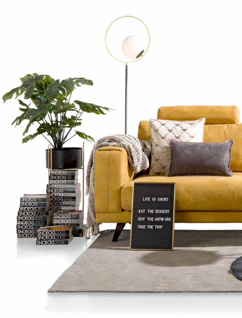 Persoonlijke luxe De Luxury-collectie biedt ongekend veel mogelijkheden om je meubels zelf vorm te geven.