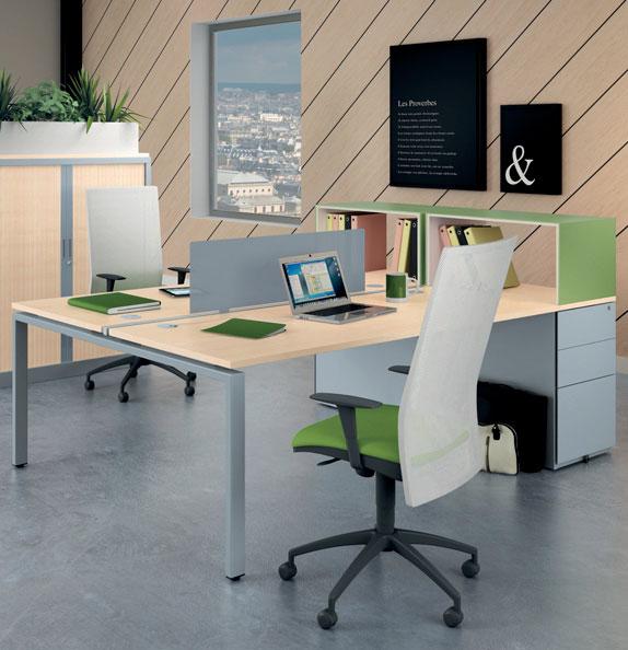 Conect BUREAUS Kies de KLEUR van uw bureau 9 bladdecors (+ decor) Wit esdoorn MA Kasten ARIV zie p.