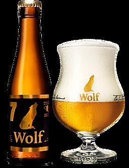 Bier van de week: Wolf Het bier dat deze week in het licht komt te stralen is Wolf! Ik heb het dan natuurlijk niet over het majestueuze zoogdier maar over Wolf 7,8 en 9.