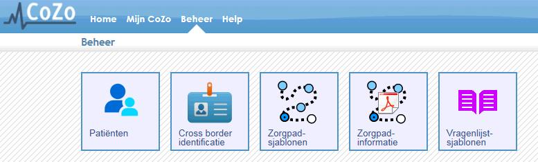 Beheerder per zorgpad Deze persoon is noodzakelijk in de coördinatie van het DOP binnen de