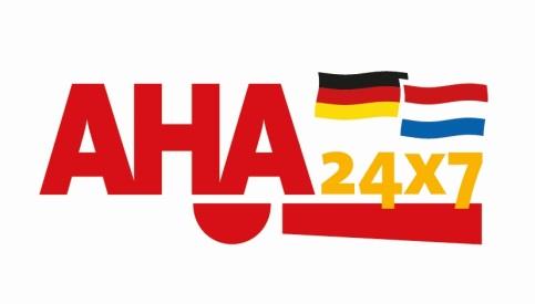 AHA24x7 Firmenname / Bedrijf: AHA24x7 Straße / Straat: Tiergartenstraße 64 PLZ-Ort / PC-Plaats: DE-47533 Kleve Tel.: +49 (0)2821-711 56 13 Fax: +49 (0)2821-711 56 39 E-Mail: info@aha24x7.
