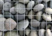 PEBBLES GRAU GRANIT 90/150 BEACH