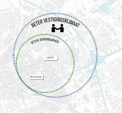 en leefklimaat in dit deel van de stad kunnen verbeteren. Het Oosterhamriktracé gaat functioneren als stadsas en ontsluit de Oosterparkwijk en de Korrewegwijk.