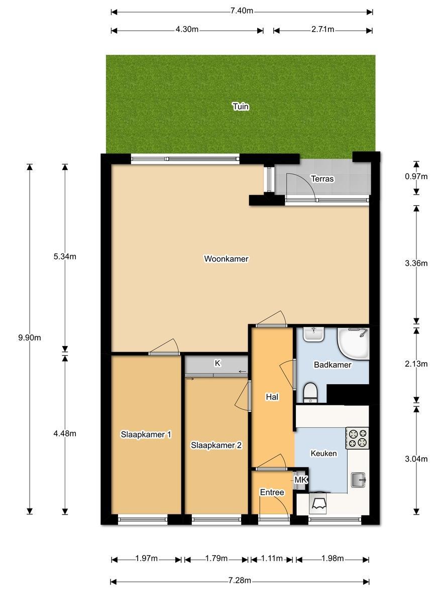 Aan deze plattegrond kunnen geen rechten worden ontleend.