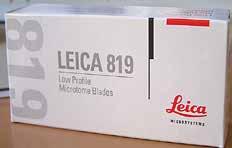52 Leica breedbandwegwerpmesjes - type 818 Lengte 80 mm, hoogte 14 mm 1