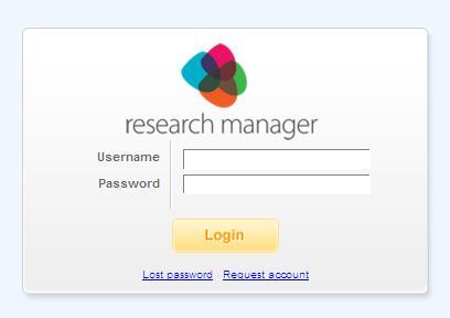 Voor het aanvragen van een account rechtstreeks via Research Manager ga dan naar de volgende website: https://myresearchmanager.com/catharina/ (Let op: via Internet Explorer!