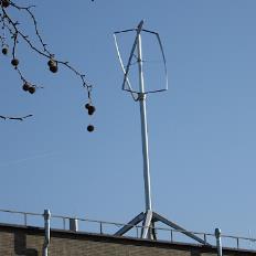 Gebouwgebonden windturbines