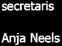 secretaris Anja Neels