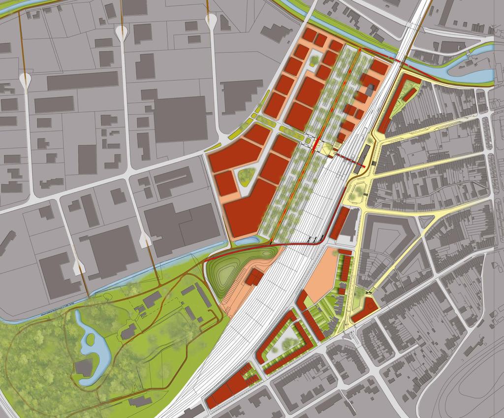 Start van heraanleg stationsparking Aarschot NIEUWE TOEGANGSWEG Van achterkant naar aantrekkelijk parkeren EXTRA