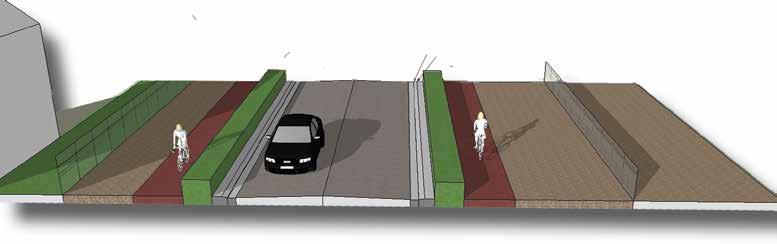 De stad stelde het studiebureau Technum aan voor de ontwerp van de fietspaden en er werd een subsidiedossier opgestart.