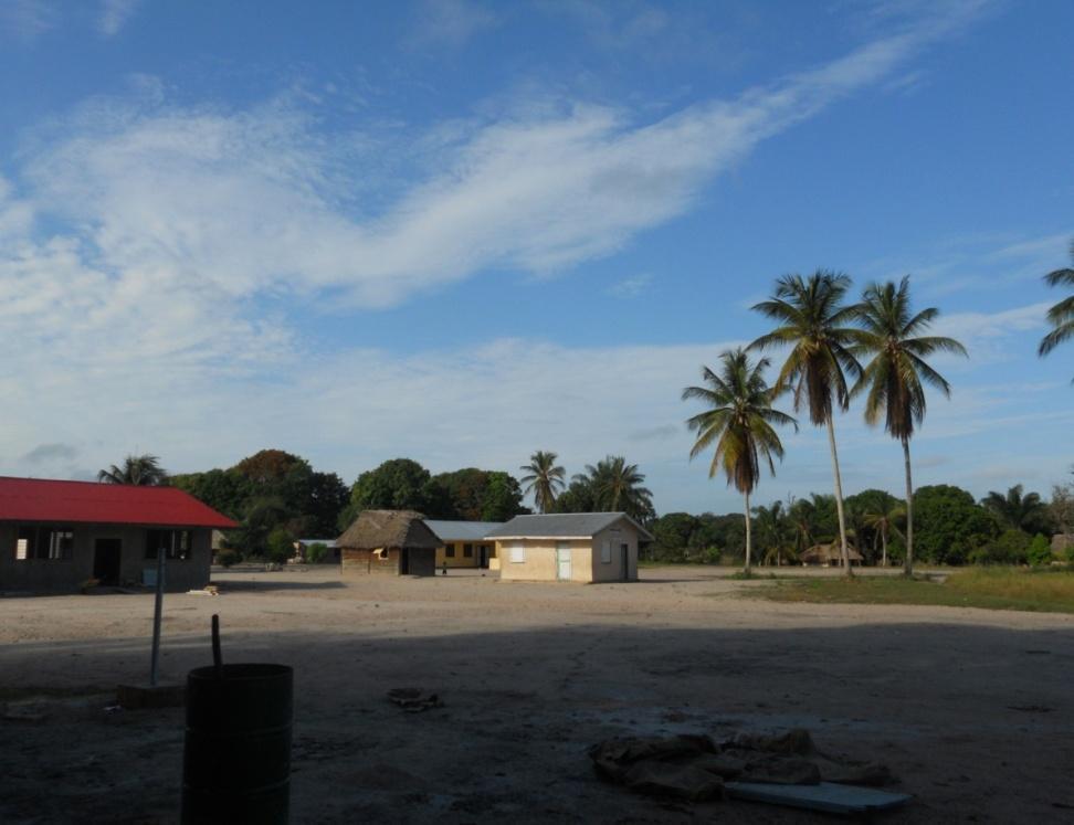 Rewa is een gemengd Makushi-Wapishana dorp aan de Rupununi rivier; Twee uur verwijderd van het