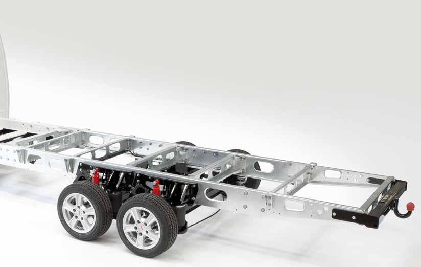ESP standaard! Het AMC-chassis biedt maximale kwaliteit en veiligheid voor uw bedrijfswagen. Niet voor niets belot AL-KO 'Quality for Life'.
